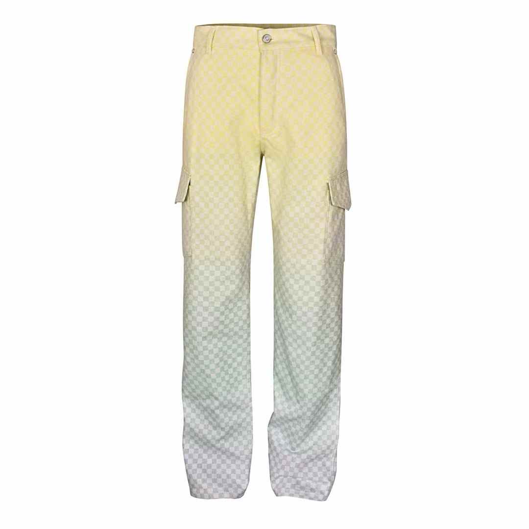 LV Pants Yellow