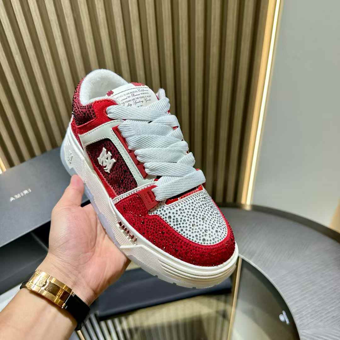 Amiri Shoes red