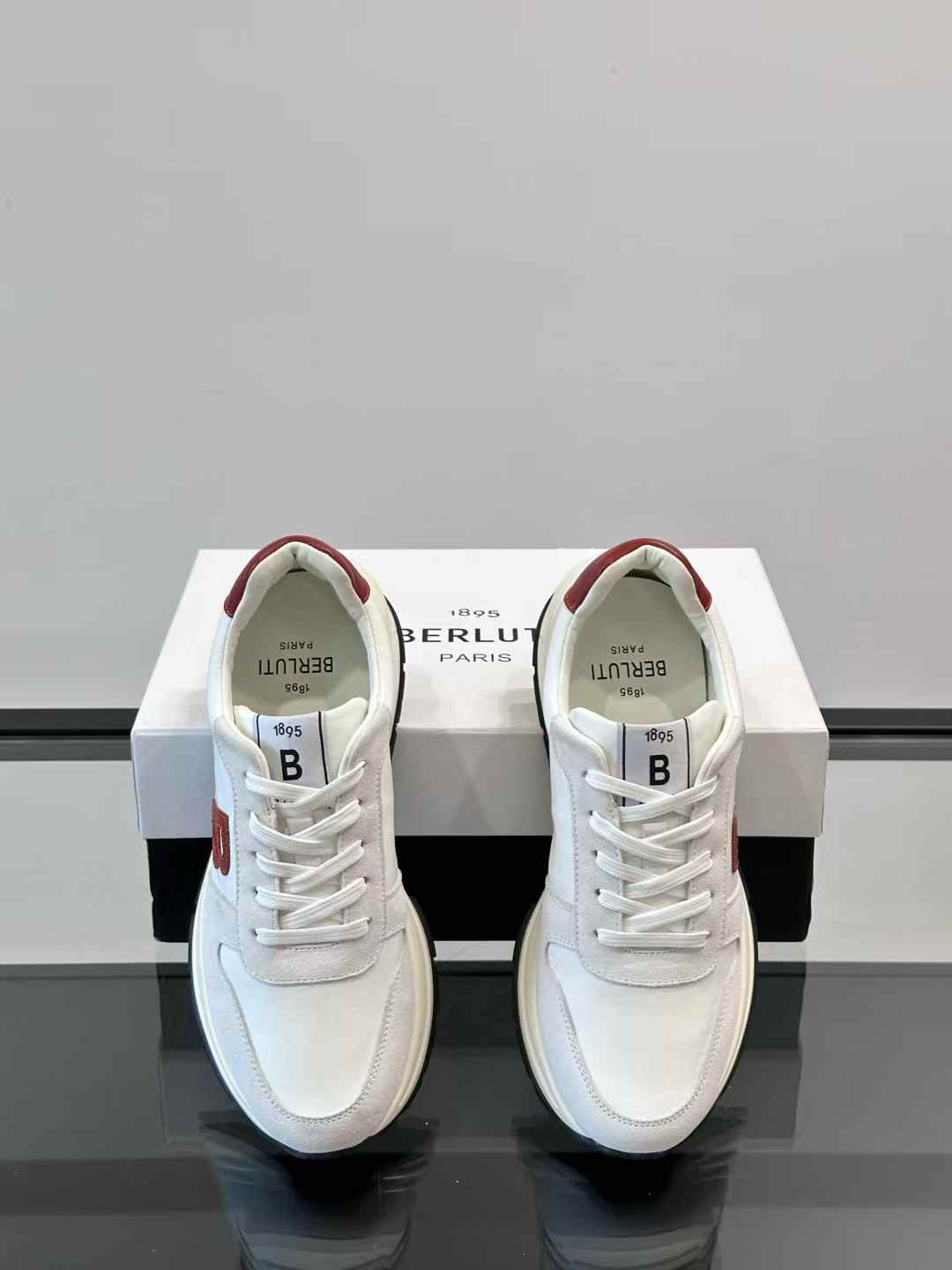 Berluti Sneakers White