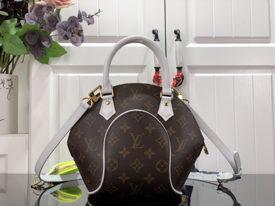 LV Ellipse BB White/Brown