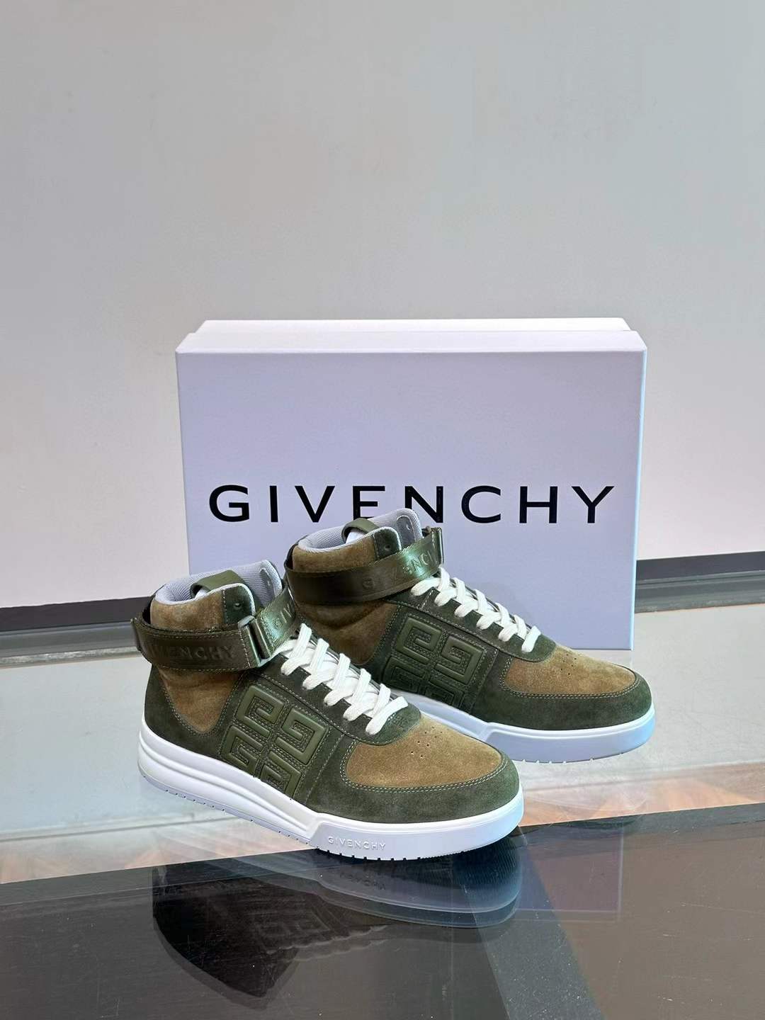 Givenchy G4 series high-top Sneakers Green