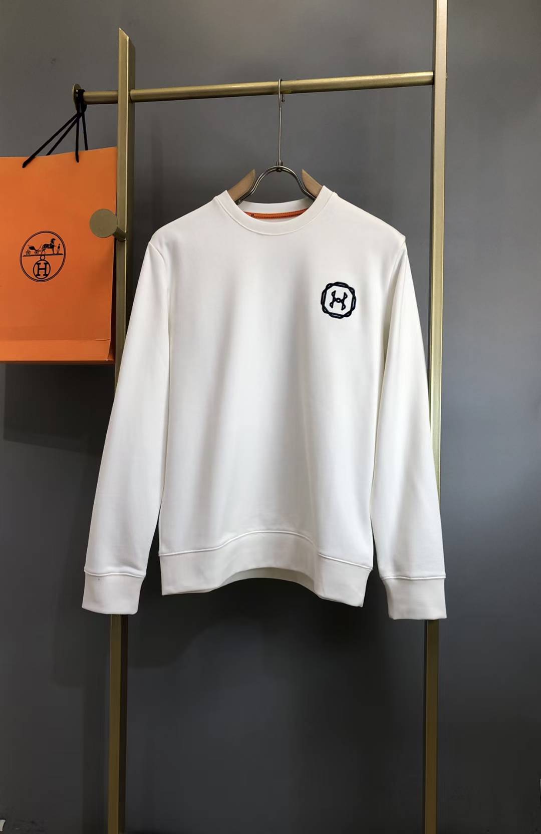 Hermes Sweater White