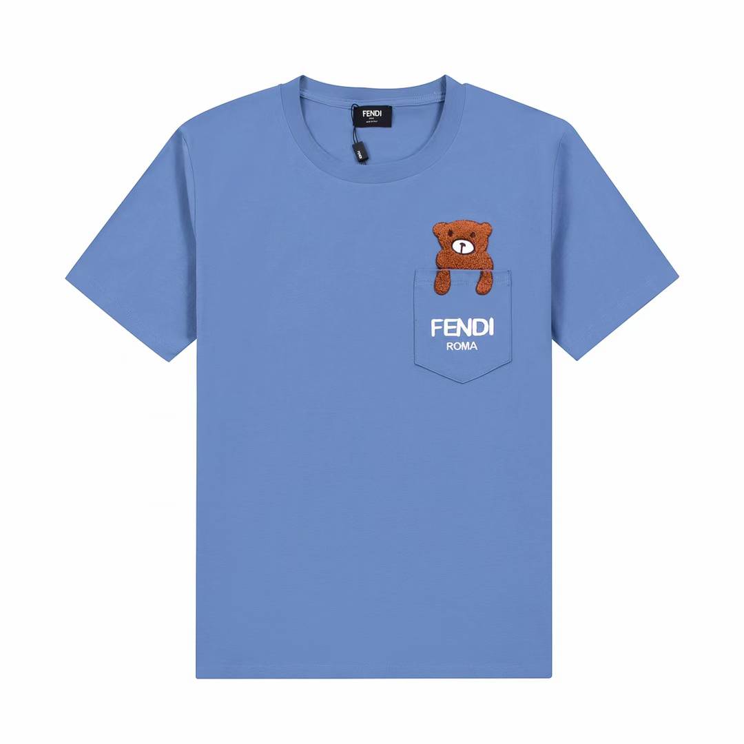 Fendi T-Shirt Blue