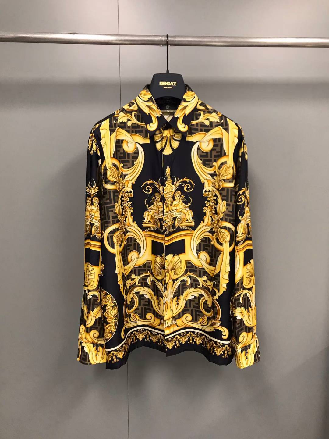 Versace Shirt Yellow