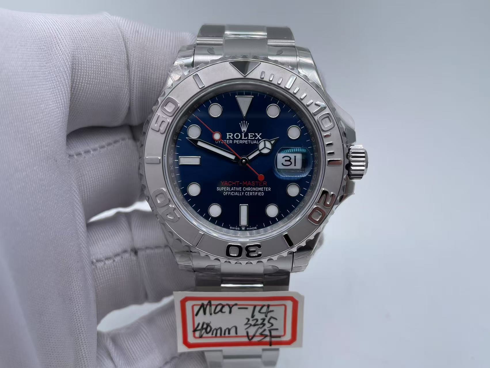 ABQ VSF Yacht Master 40mm 3235 Movement
