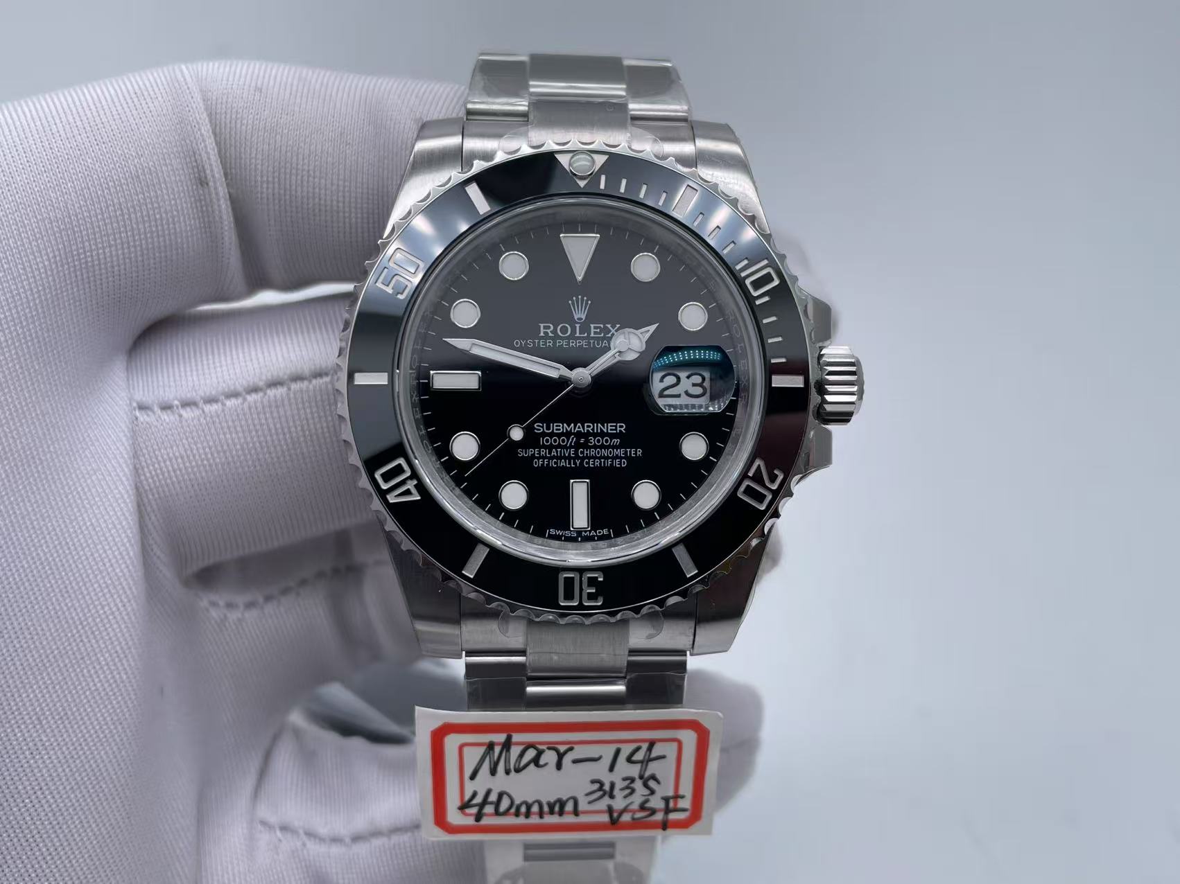 ABQ VSF Submariner 40mm 3135 Movement