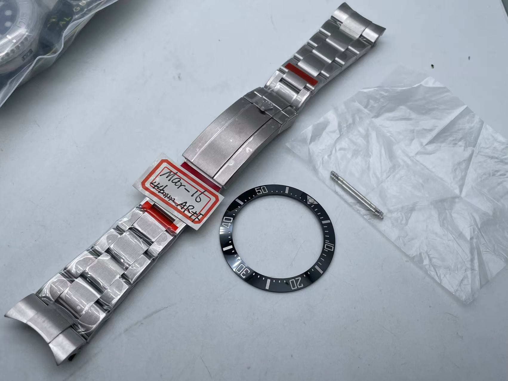 AR+F SS sea dweller Bracelet +Bezel
