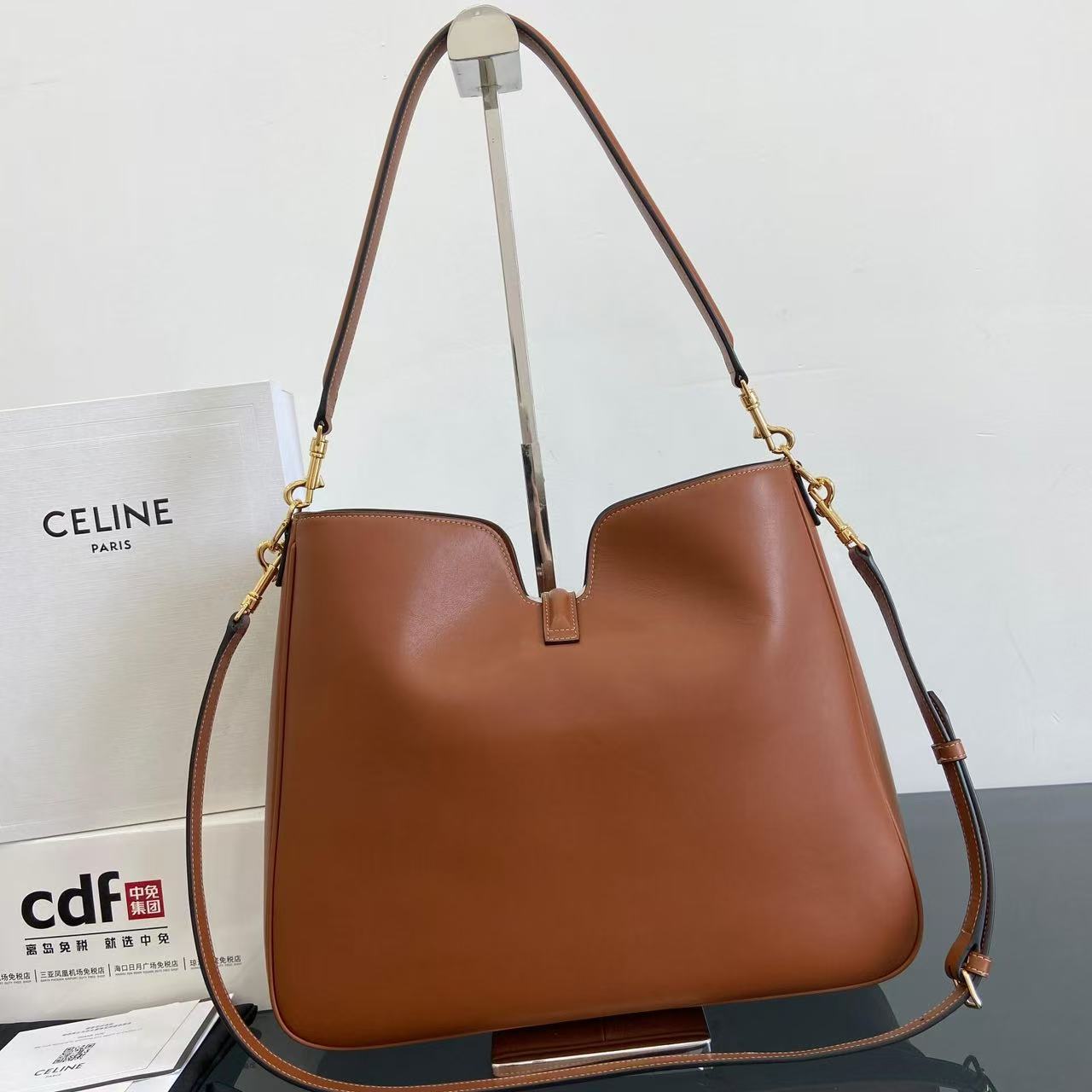 Celine Shoulder bag Camille 16 soft in smooth calfskin