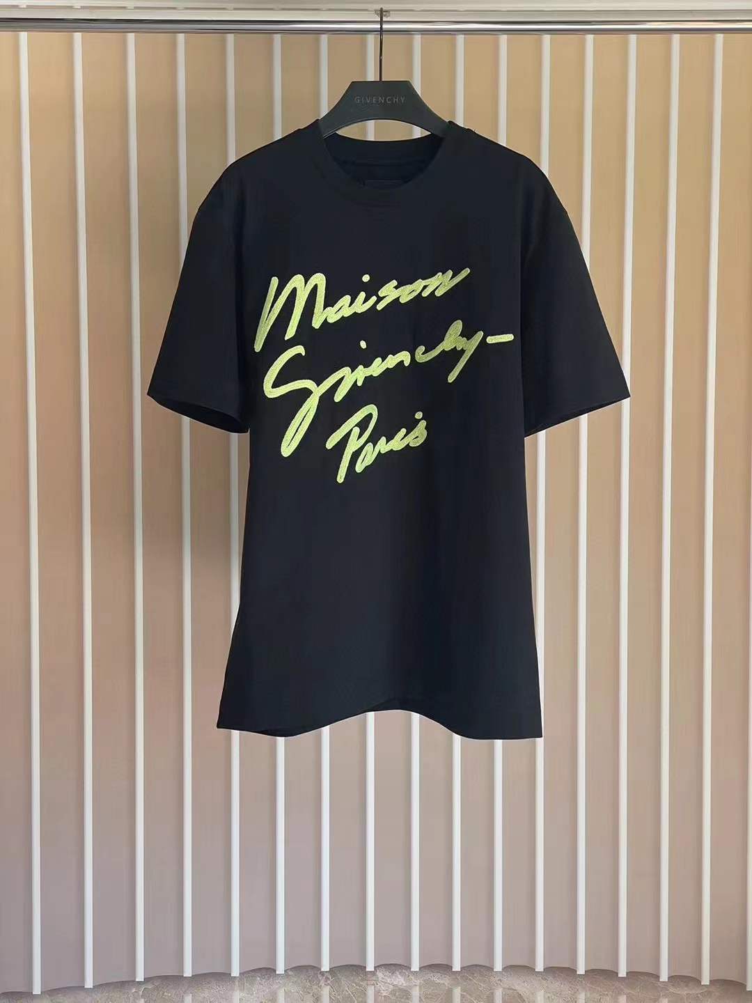 Givenchy  Cotton T-Shirt Black