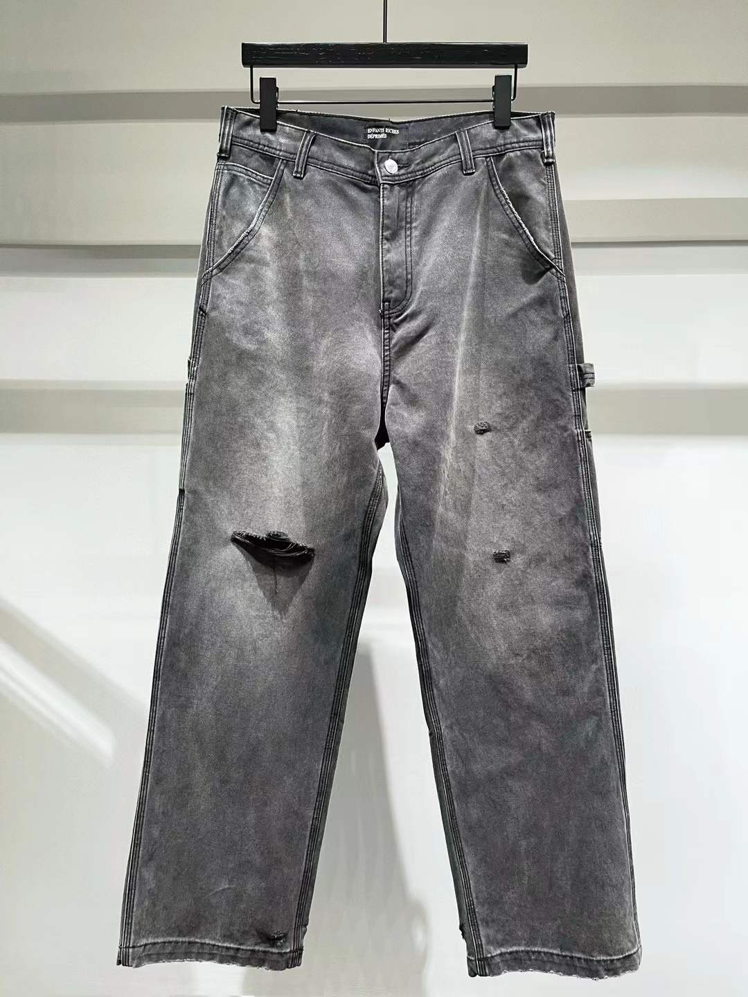 Enfants Riches Deprimes Black Flare Jeans