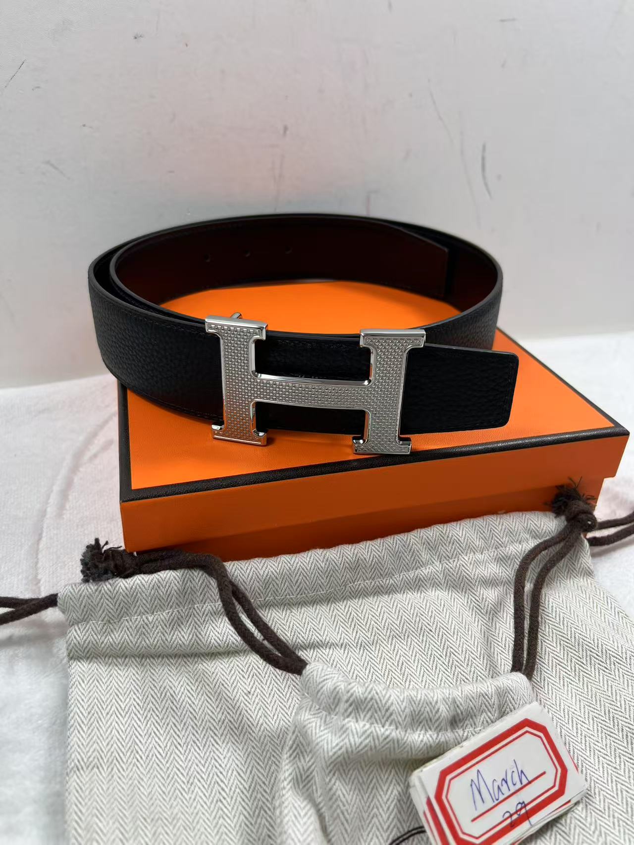 ABQ Hermes Constance belt buckle
