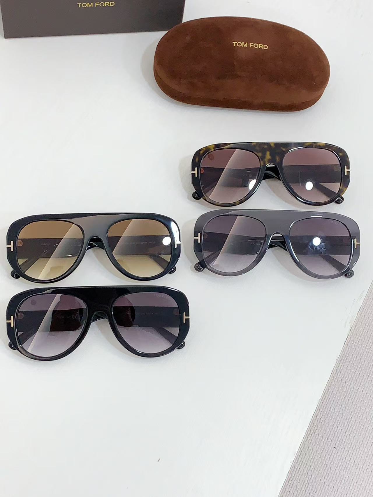 ABF TOM FORD FT 1078 CECIL - 01G SHINY BLACK | SUNGLASSES MAN
