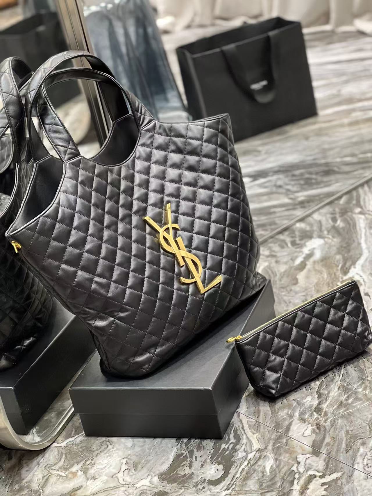 ABF YSL Icare Maxi Tote Premium With Dust Cover