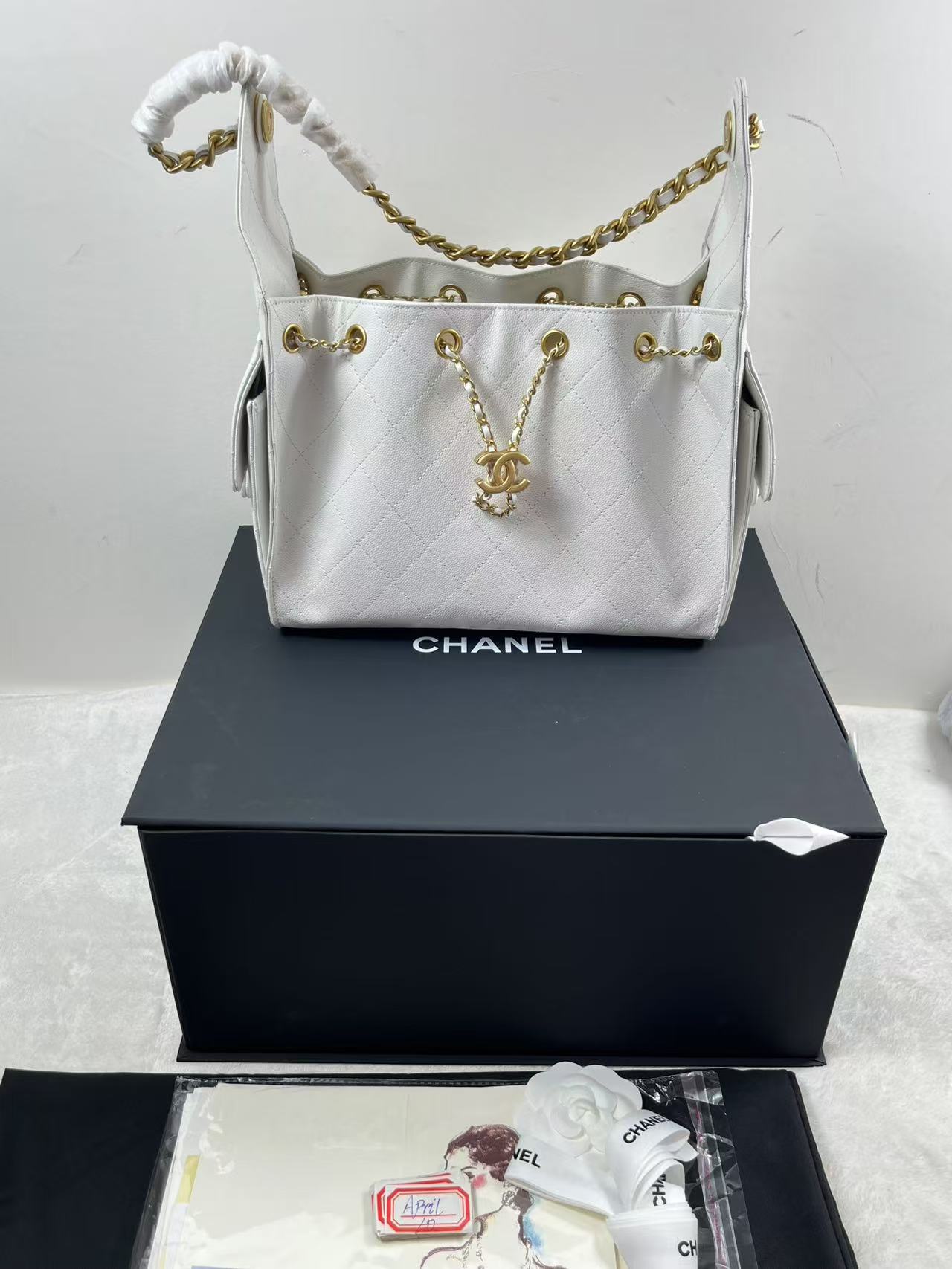 ABQ CHANEL LARGE BOWLING BAG
