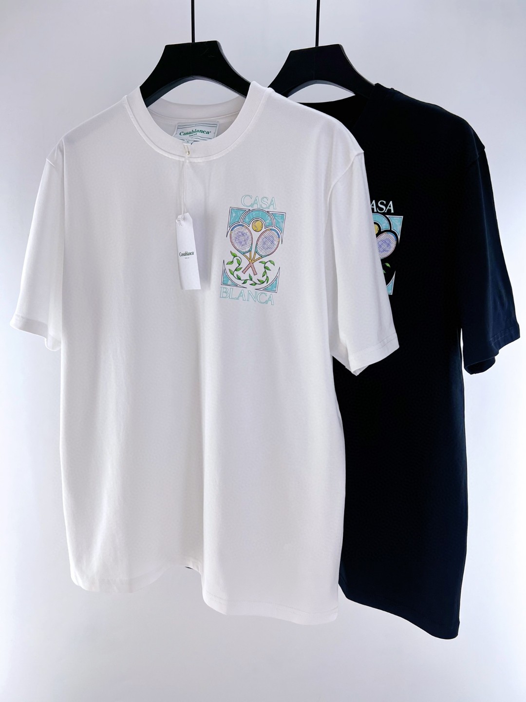 Casablanca White Organic Cotton T-Shirt