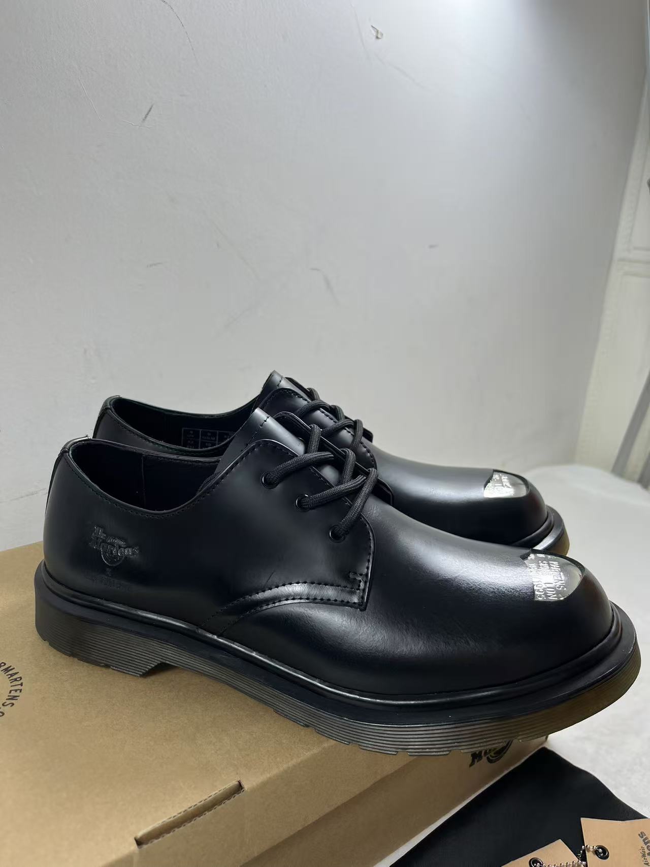 Raf Simons Black Dr. Martens Edition Keaton Raf II Oxfords size EU42 mens