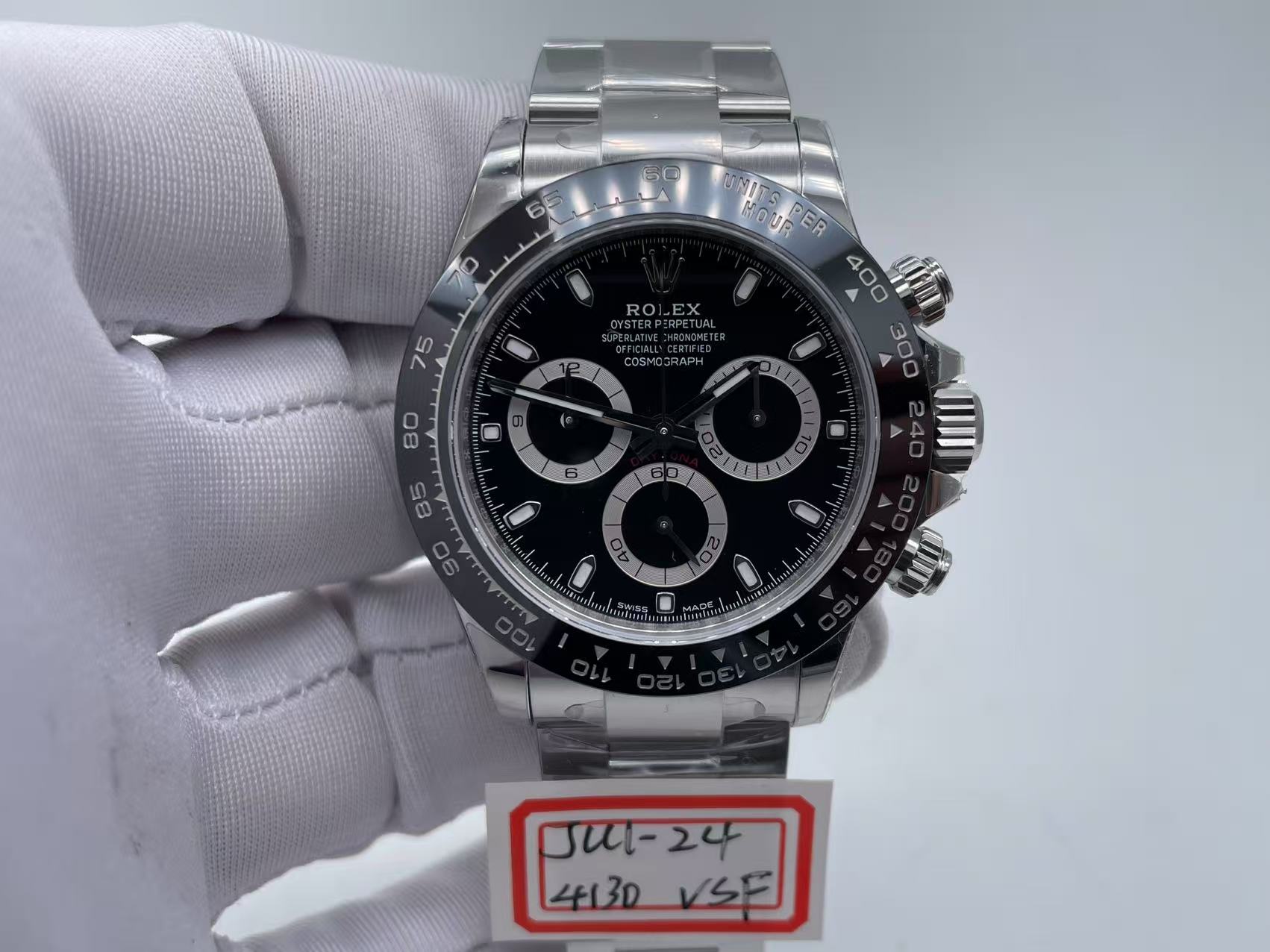 VSF Daytona 4130 Movoment Black dial