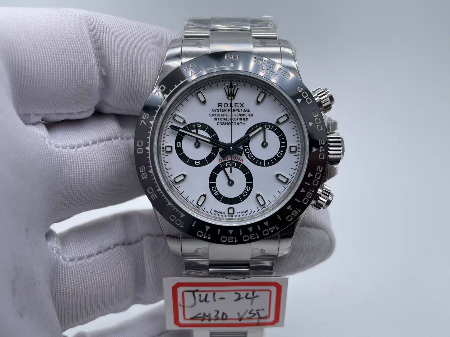 VSF Daytona 4130 Movoment white dial
