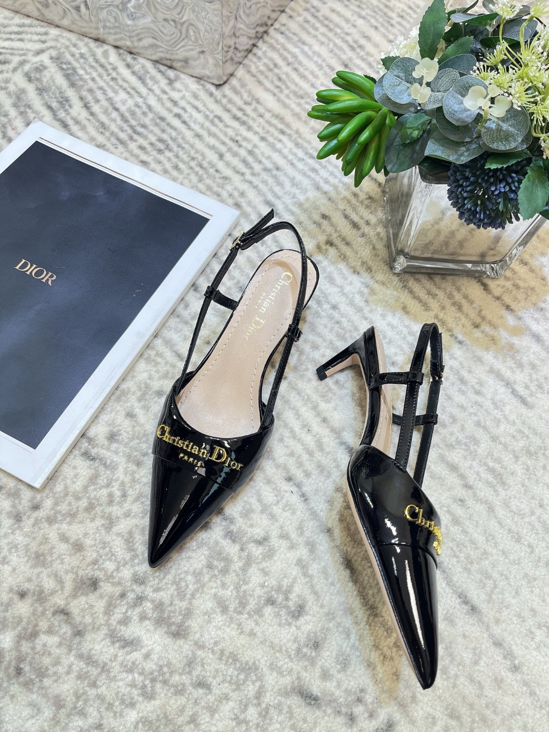 Christian Dior Boy Slingback Pump all colors