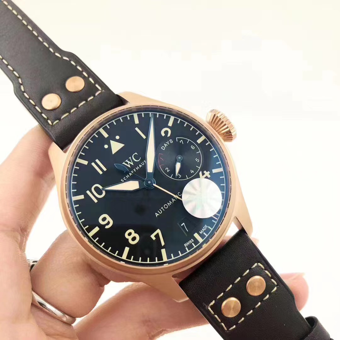IWC0404 - Big Pilot IW501005 Bronzo BR/LE Brown YLF A521111 $408 usd276