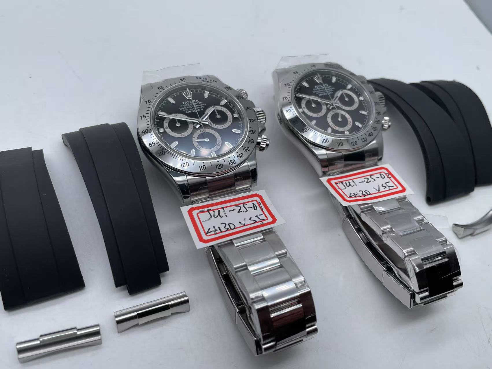 Daytona 116520 904L SS VSF 1:1 Best Edition Black Dial On 904L SS Bracelet DD4130 $588