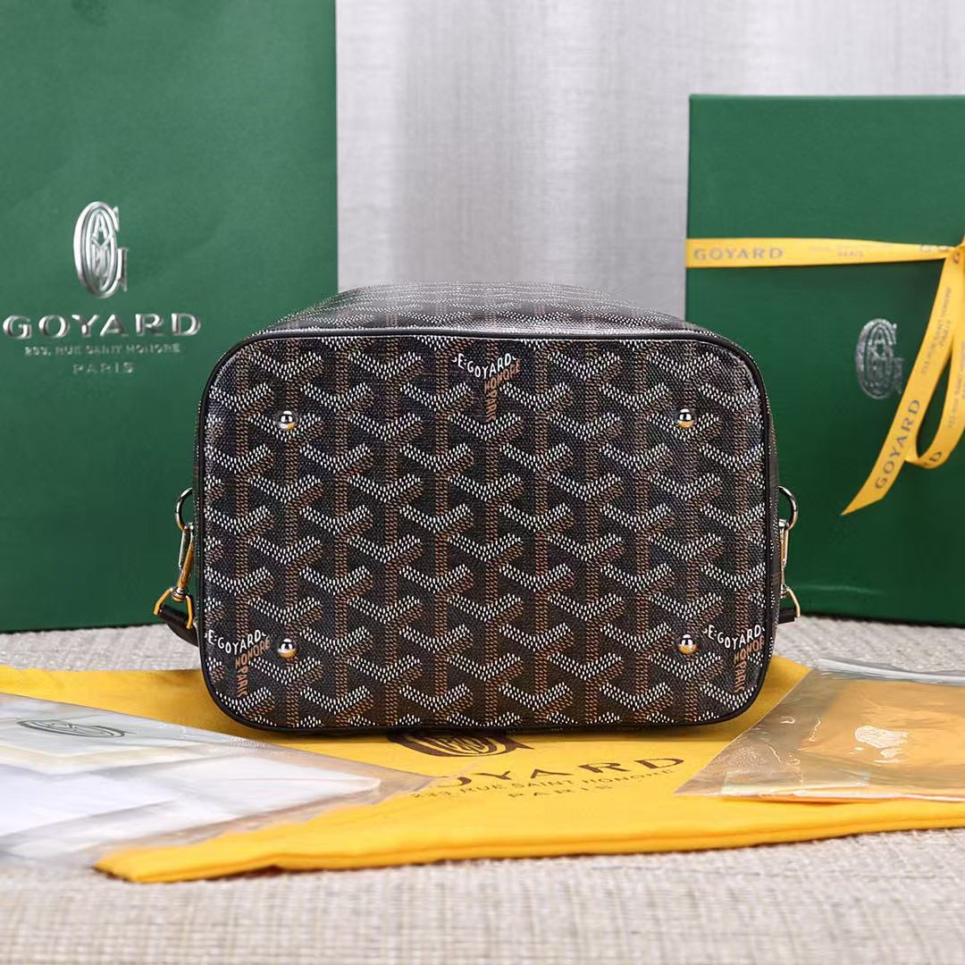 Goyard Goyardine Muse Vanity Case Black