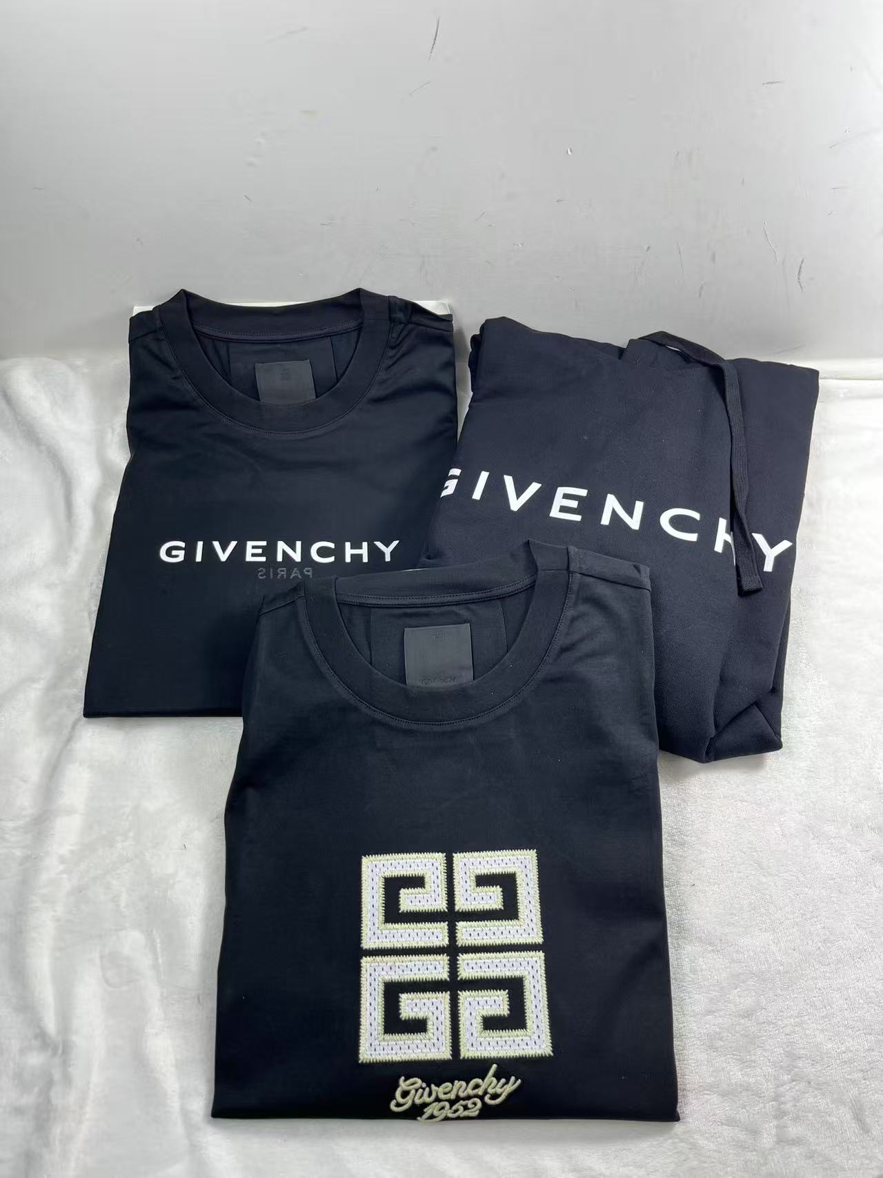 GIVENCHY Large 4G Embroidery Hoodie Men's Sweatshirt