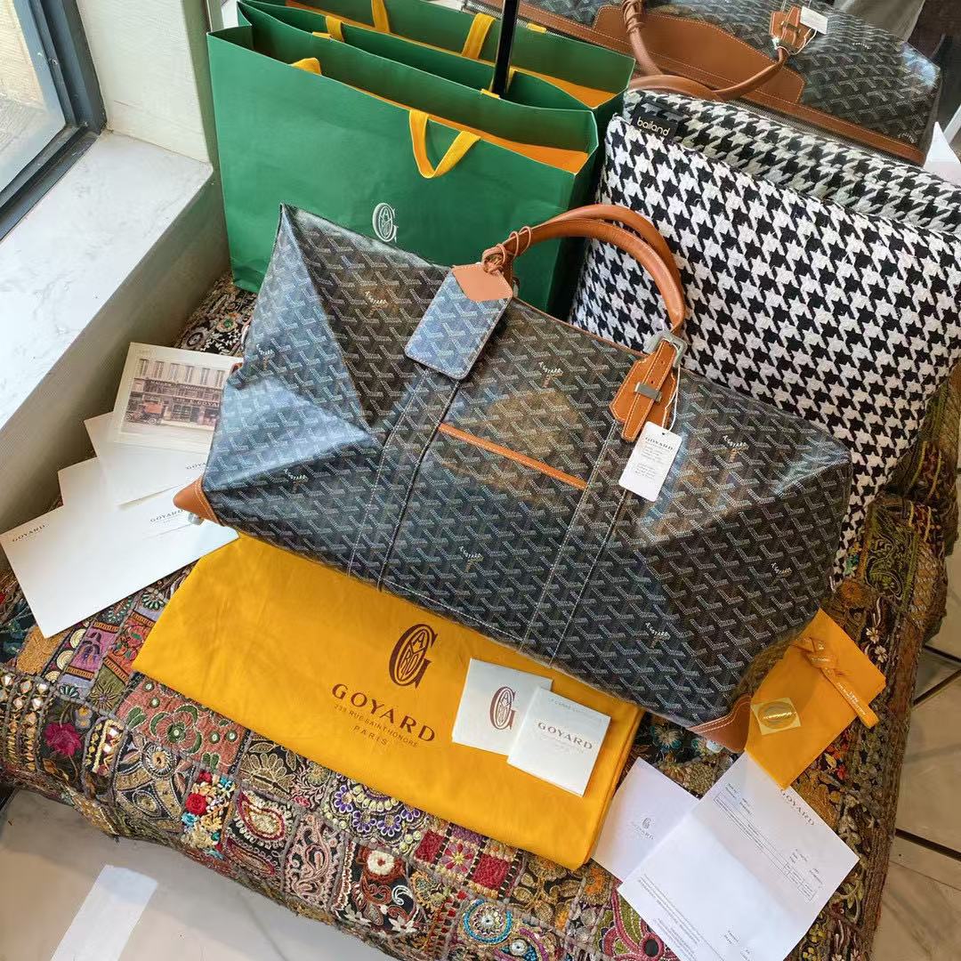 28 May ABF Goyard Boeing Travel 55 Bag