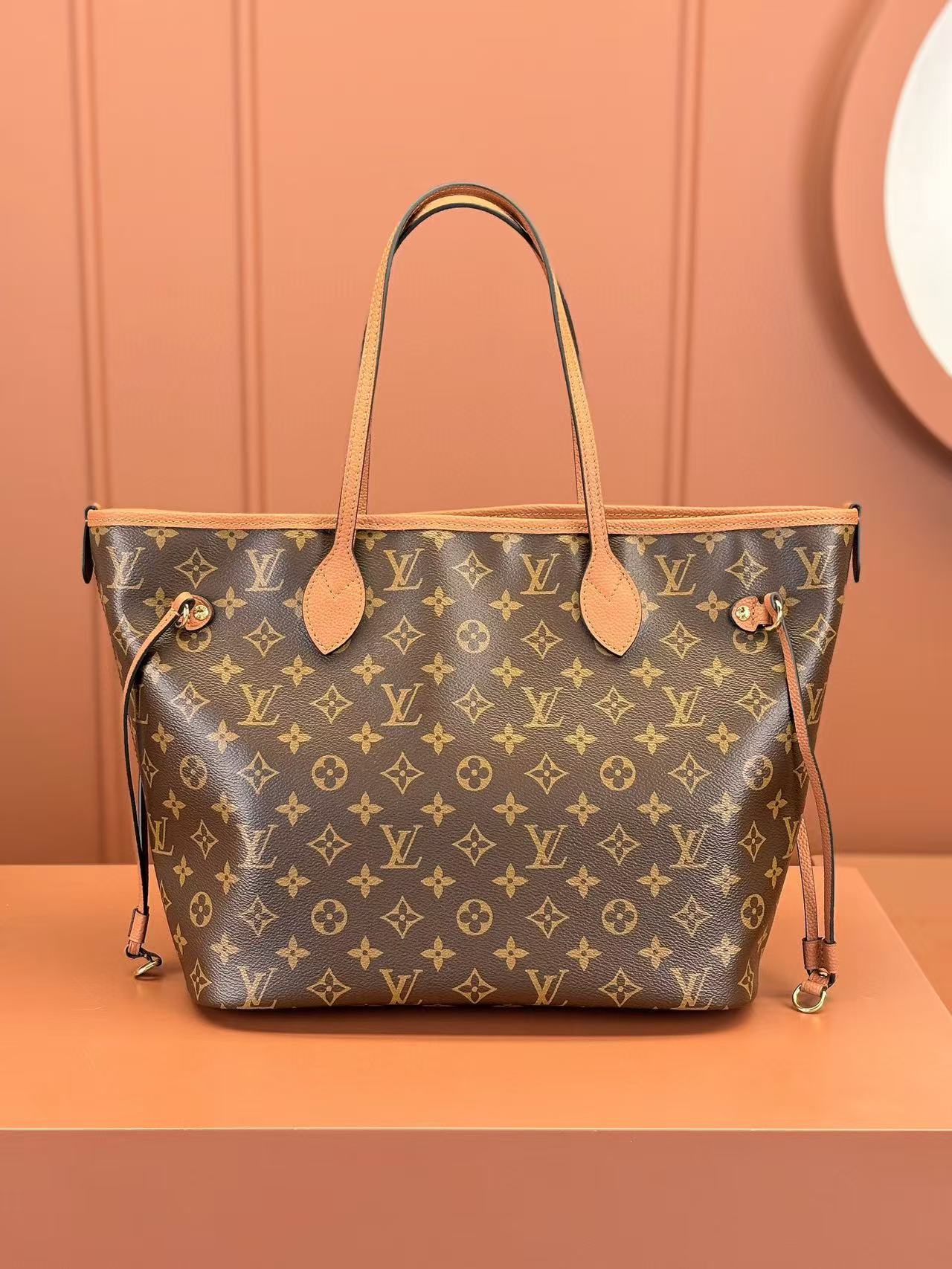 28 May ABF LV Monogram Neverfull MM, A Condition, Red Interior