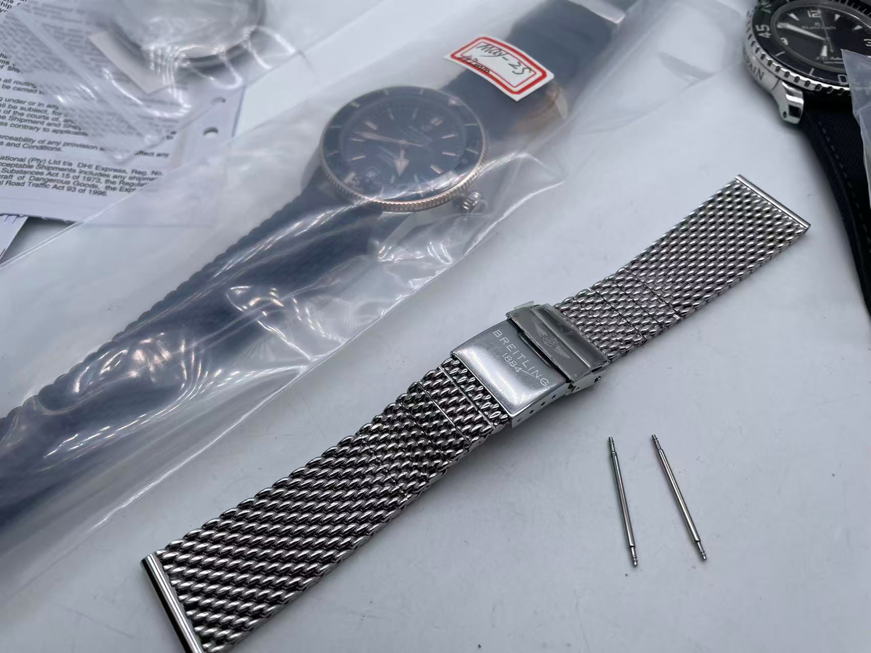 26 July ABQ  HDT Hermann Staib Mesh Bracelet