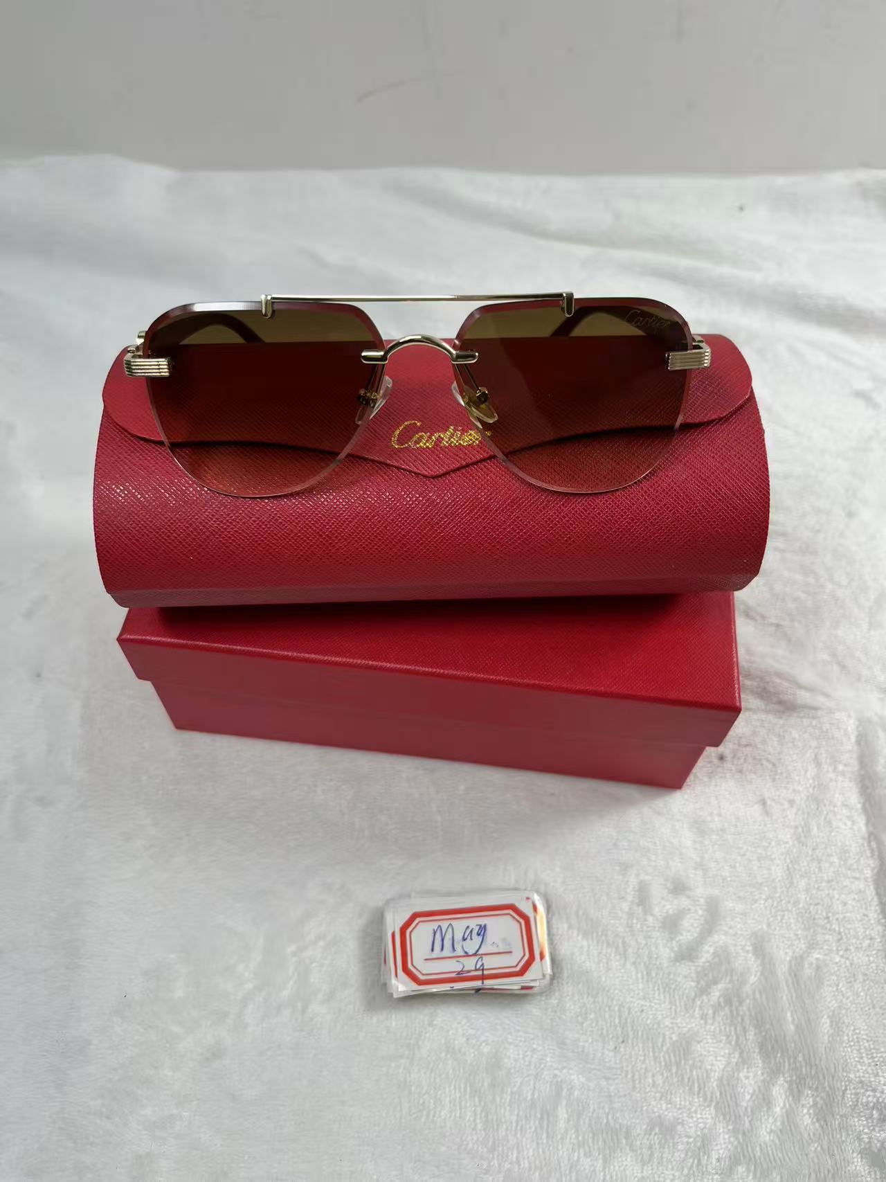 Cartier yellow Sunglasses
