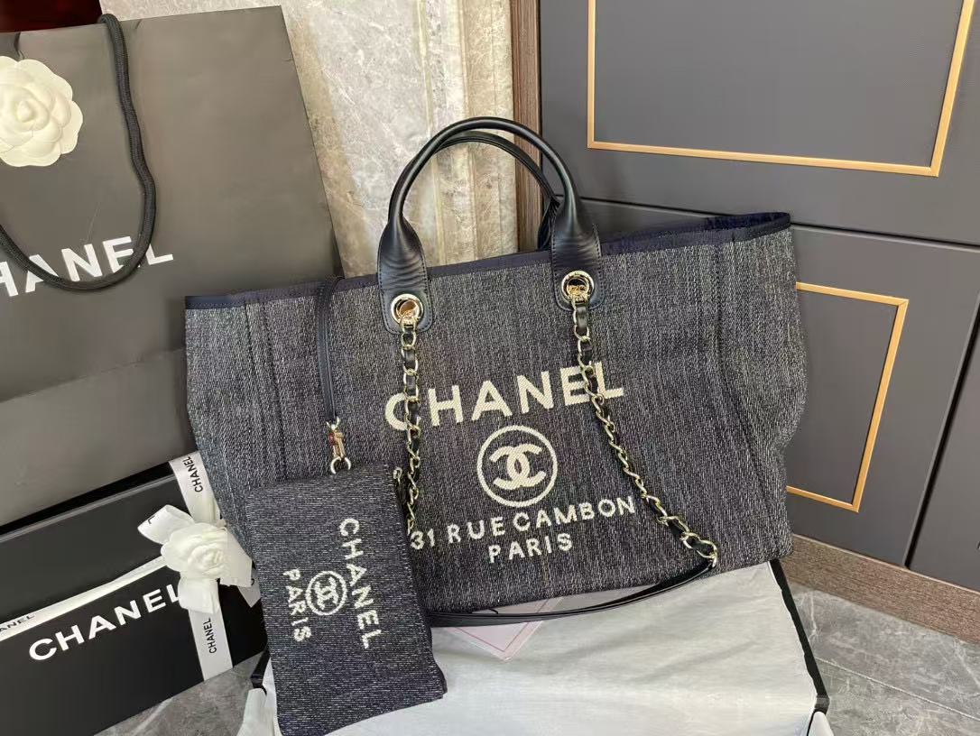 29 May ABF Chanel Handbags Black Denim