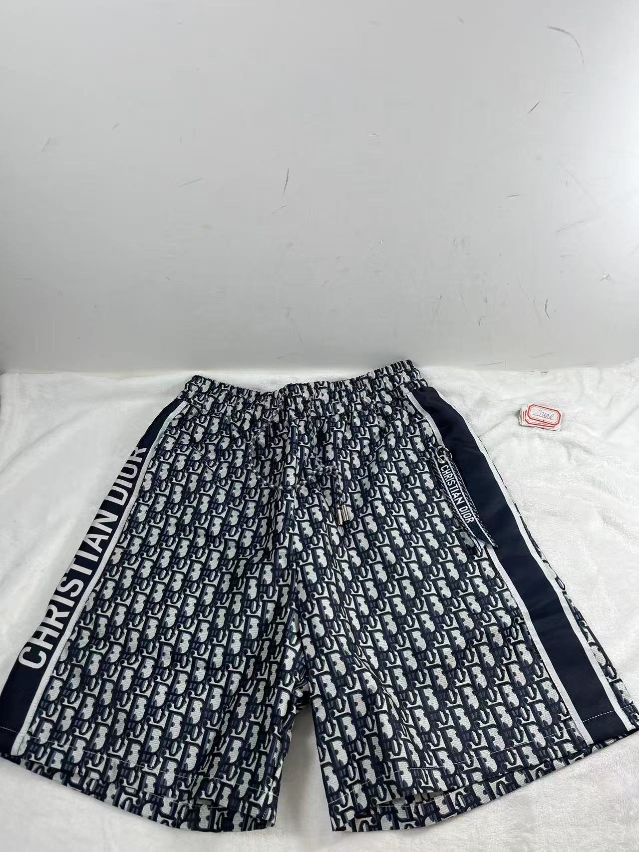 2 Jun ABQ Christian Dior Black and White Patterned Women Shorts
