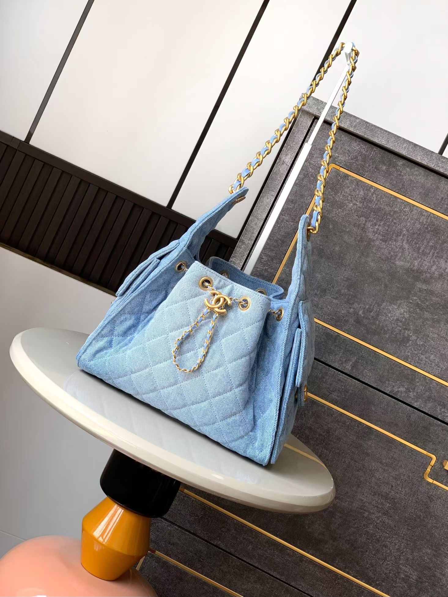 Chanel 25 Small Handbag SkyBlue