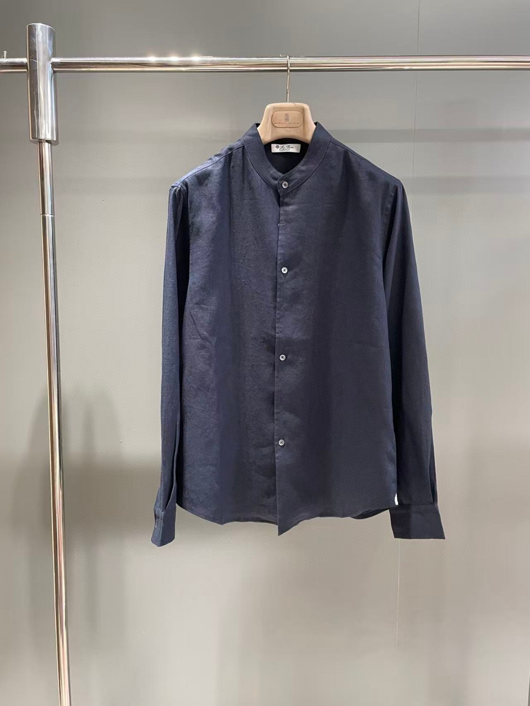13 Jun ABF Loro Piana Navy Blue Shirts for Men