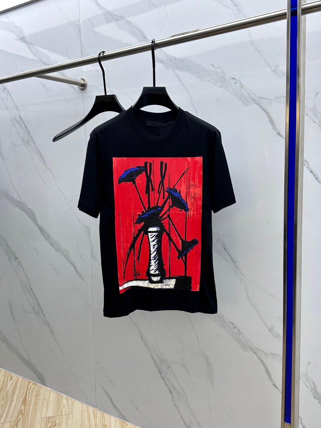 27 June ABF Prada Printed Jersey T-Shirt Black