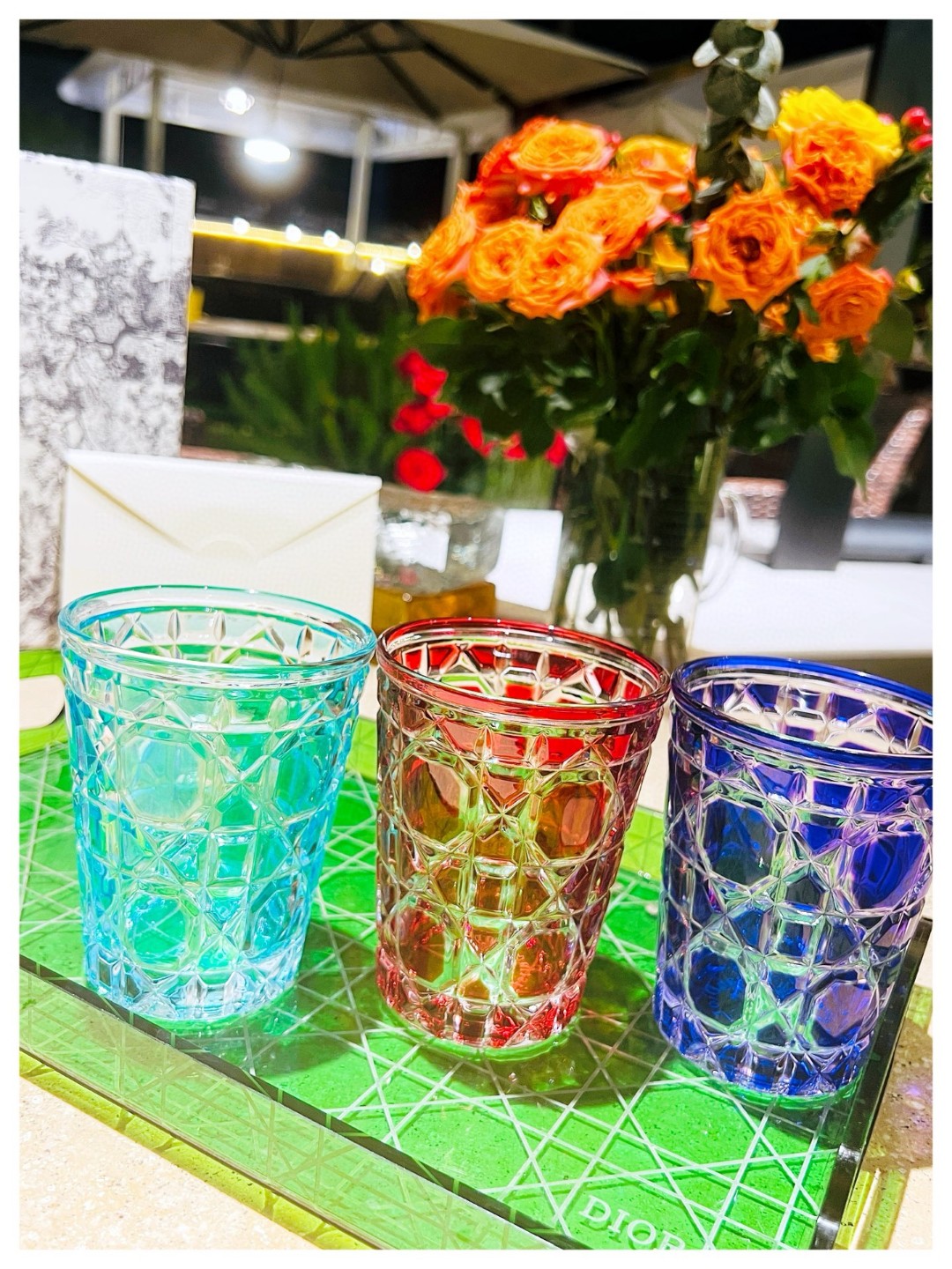 30 Jun ABF Christian Dior Vine Lattice Fantasy Crystal Glasses Gift Sets