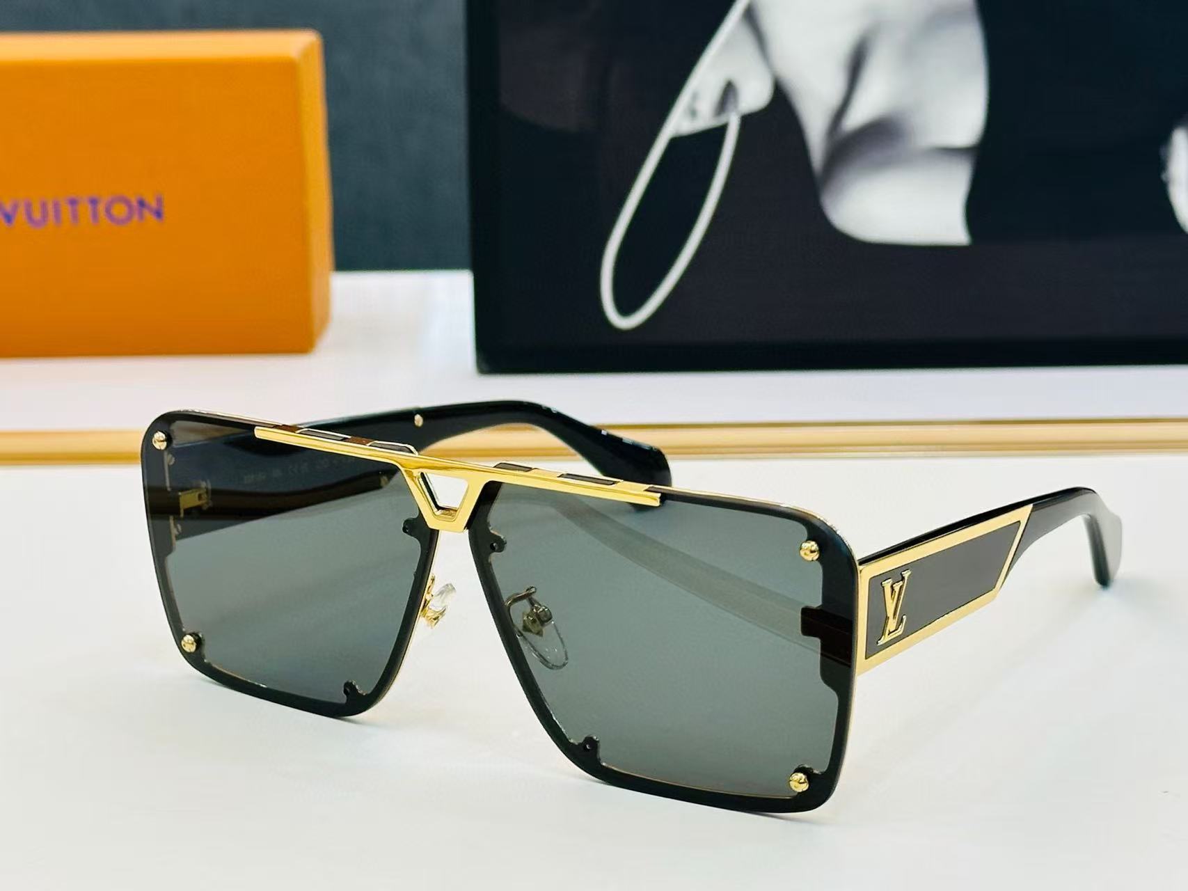 3 July ABF LV Evidence Square Sunglasses