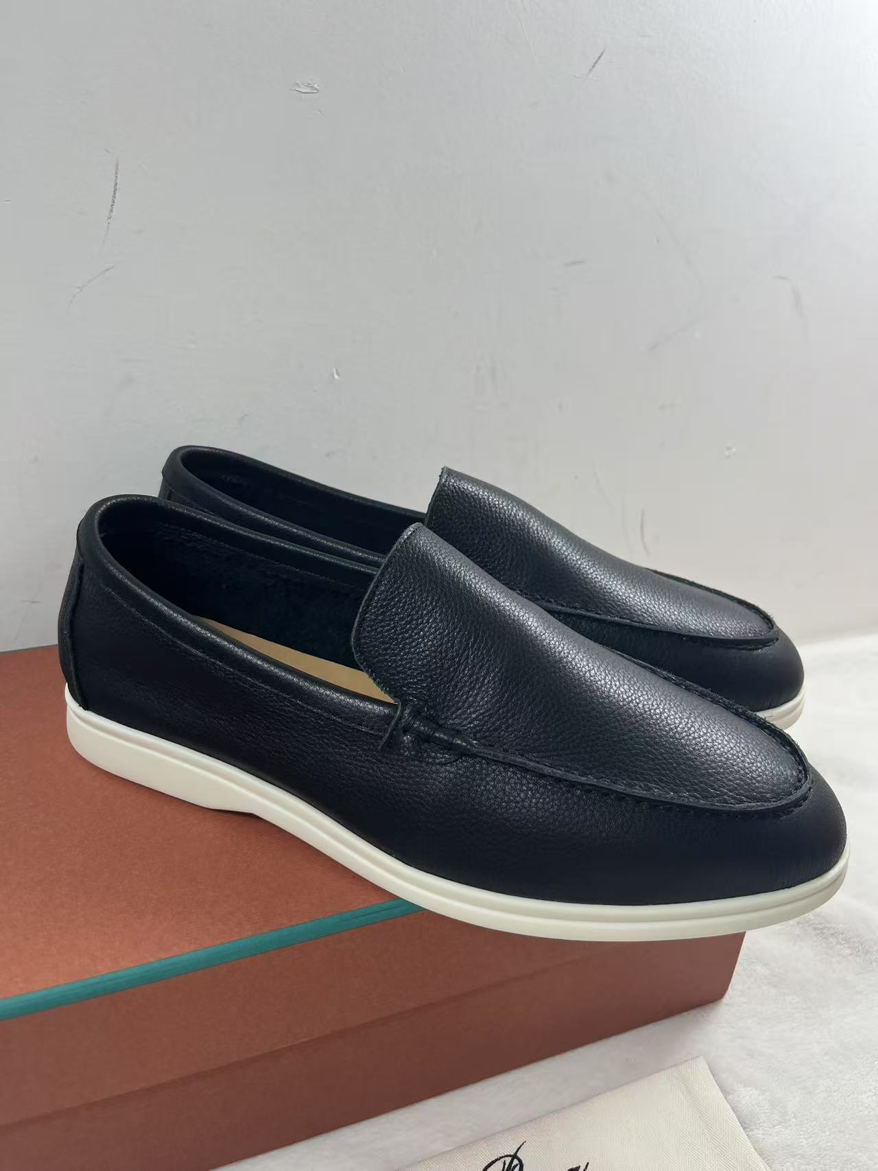 1 Aug ABQ Loro Piana Loafer in Black