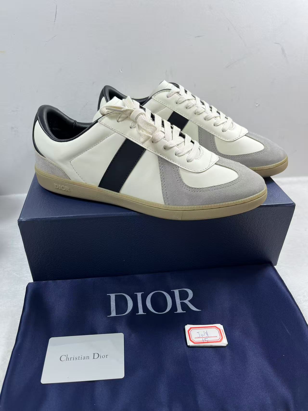 Dior B01 Matchpoint Sneaker Smooth Calfskin Suede all colors ize EU47 mens