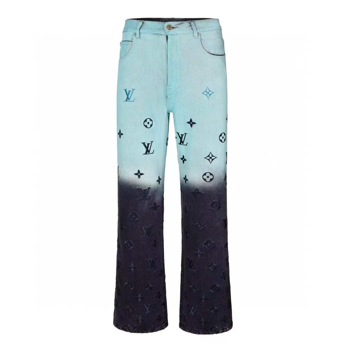 LV Embroidered Denim Blouson - Ready to Wear