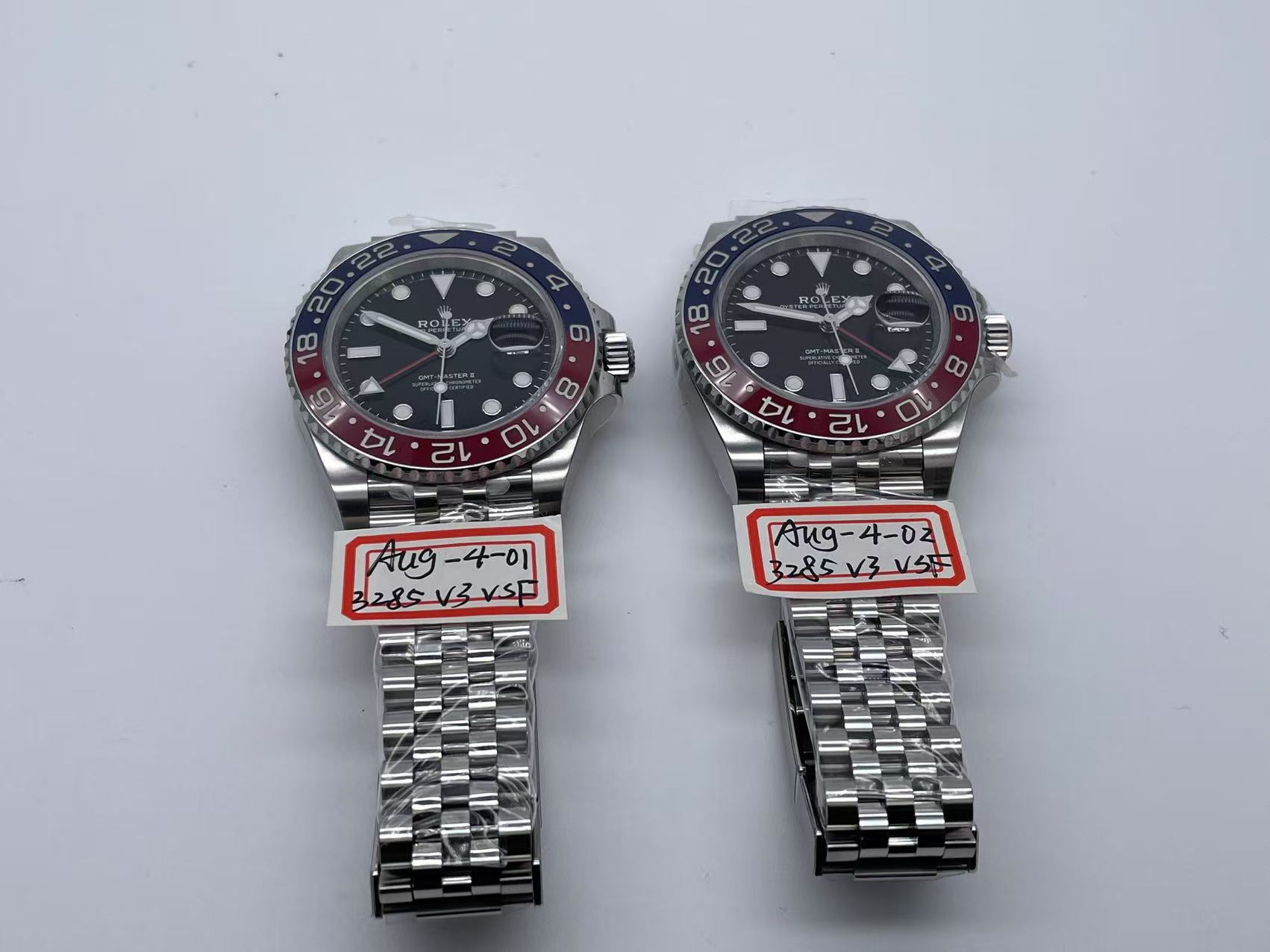 ROLGMT0351 - GMT II 126710BLRO Pepsi Jub SS/SS VSF V3 DD3285 $658