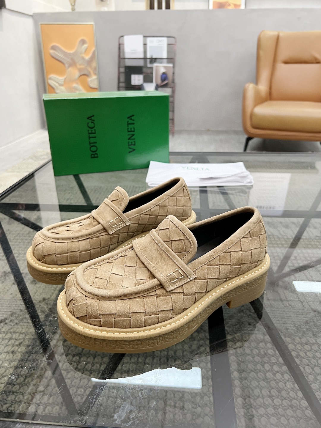 Bottega Veneta Haddock Men's Loafers