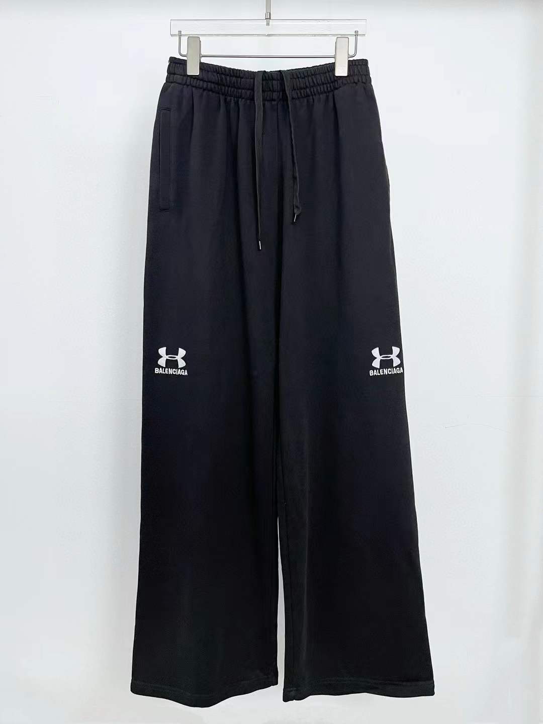 Balenciaga Black Unisex Baggy Sweatpants
