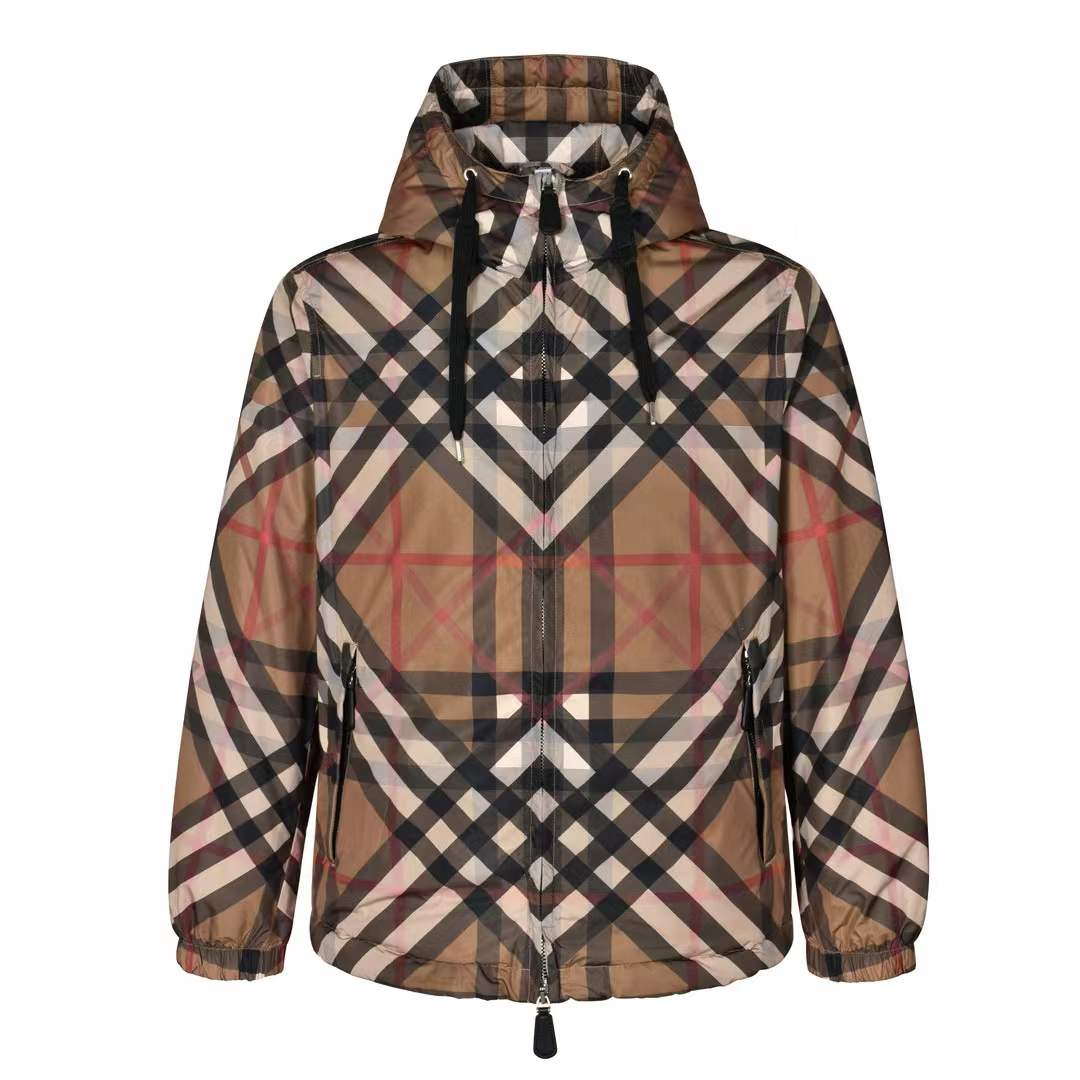 Burberry Check Nylon Jacket