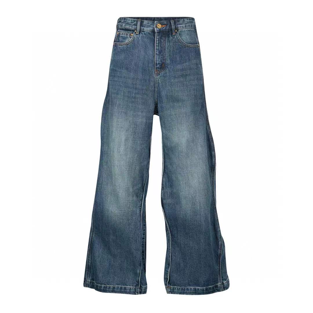 LV Stella McCartney wide-leg Jeans Blue