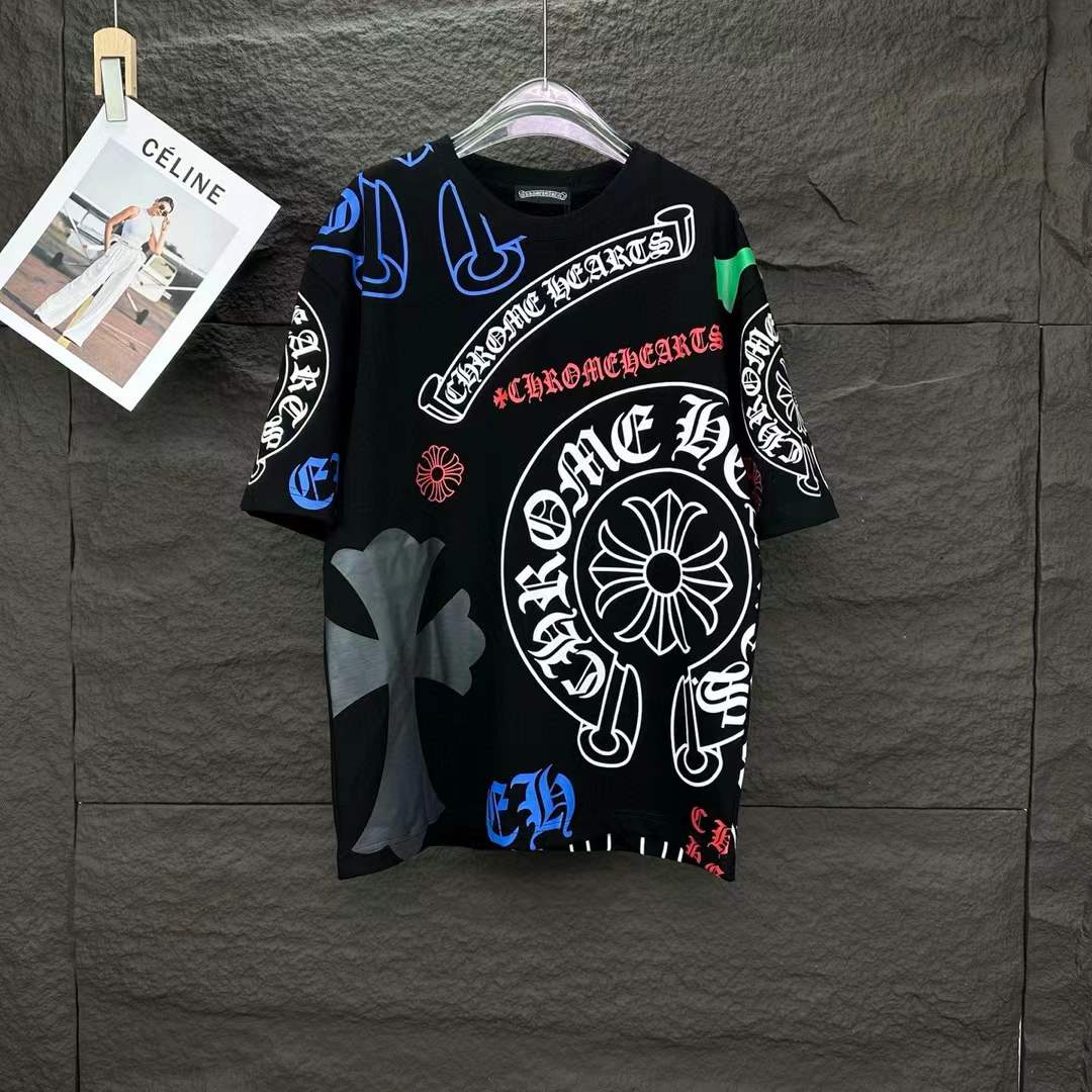 Chrome Heart T-Shirt  Men's Black