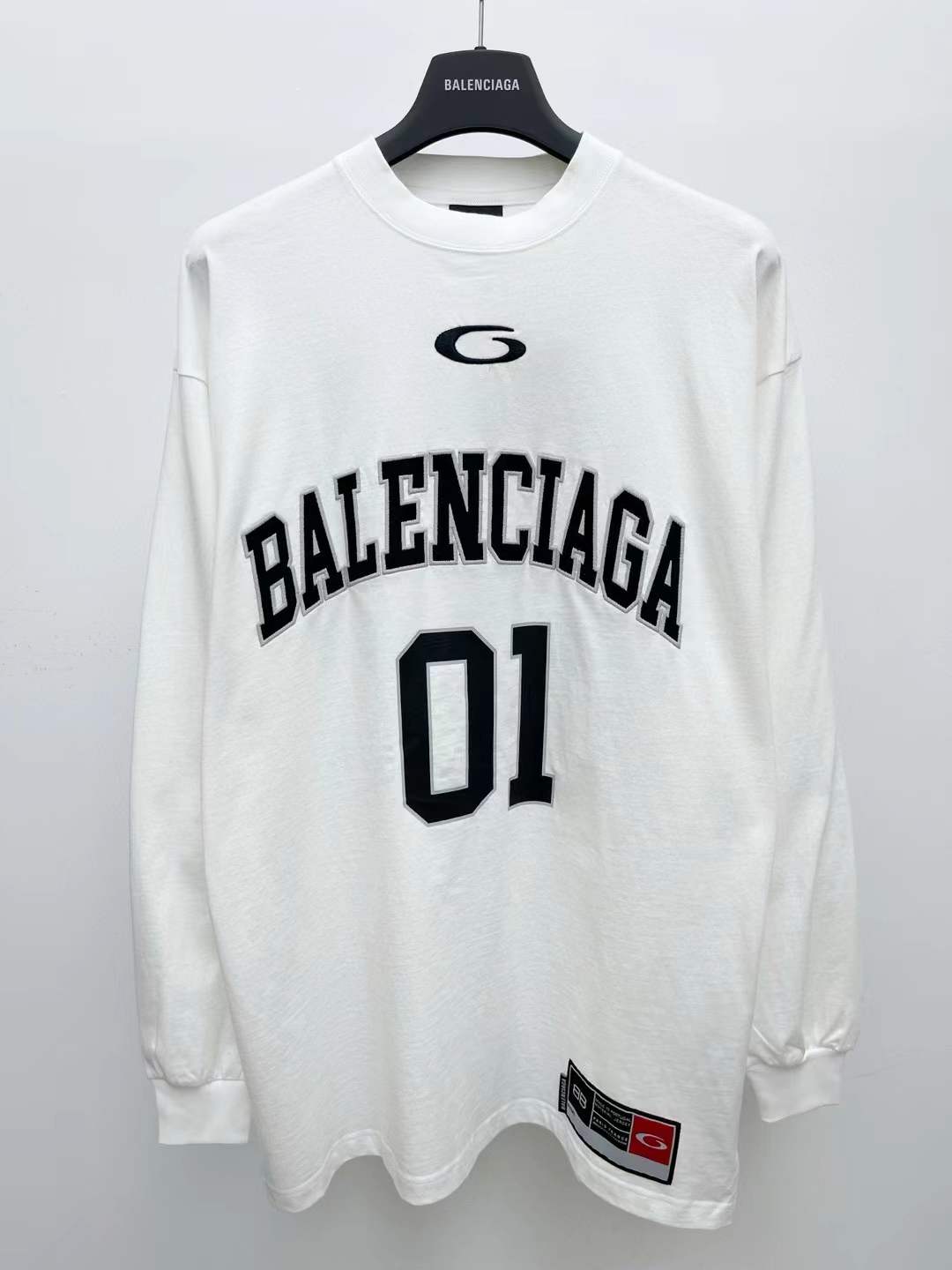 Balenciaga Short Sleeve Regular T-Shirt white