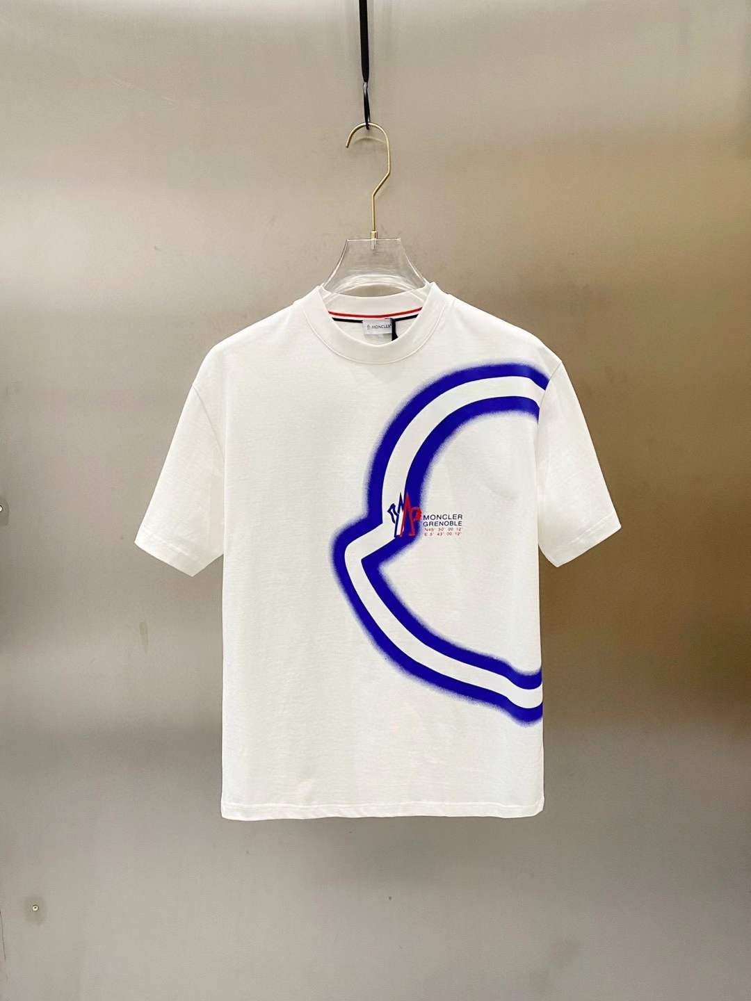 Moncler Logo-AppliquéD Printed Cotton-Jersey T-Shirt