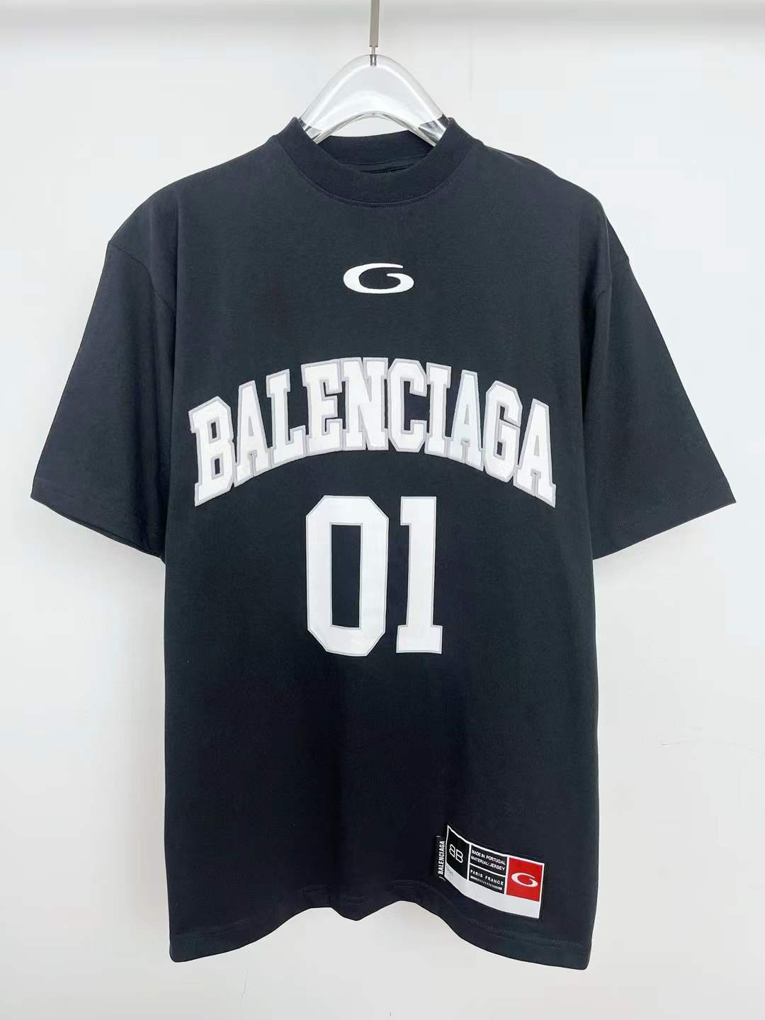 Balenciaga Basketball TShirt black